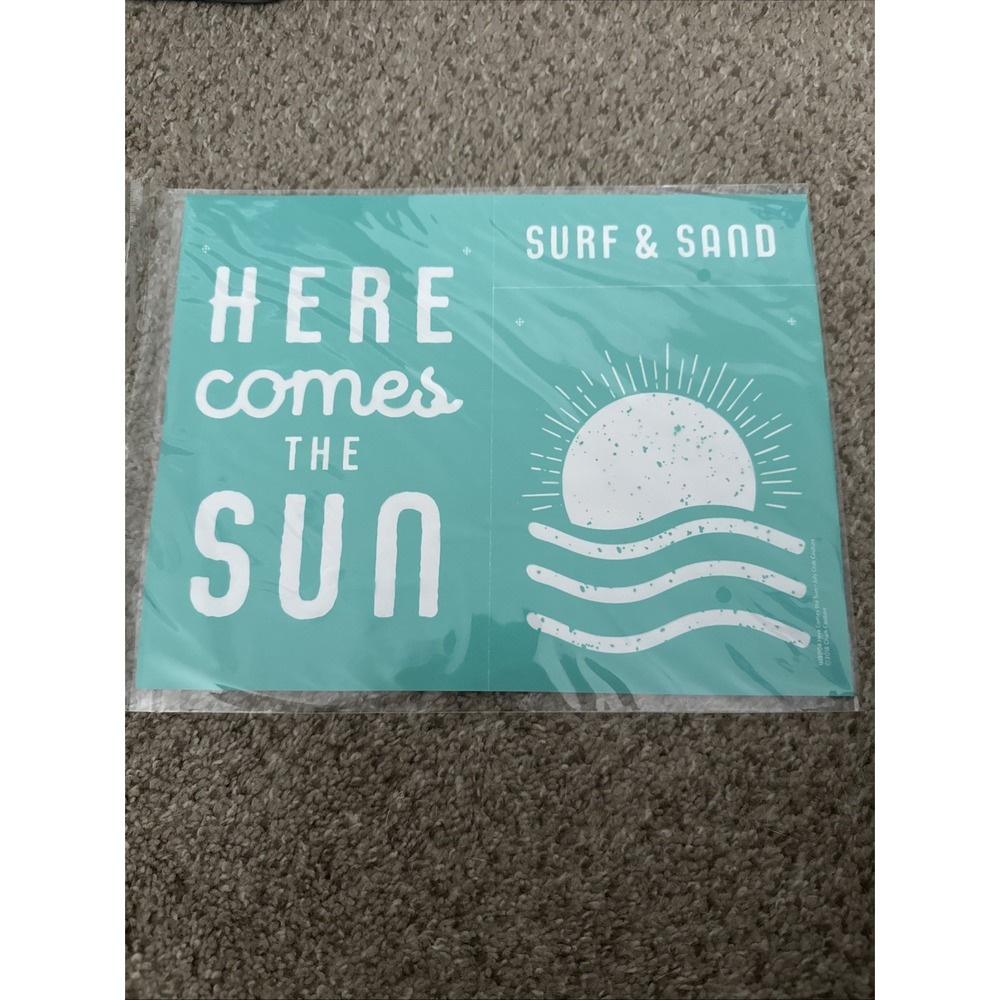 Chalk Couture Here Comes‎ The Sun B191108 Sign Transfer Stencil New 8x10 Size